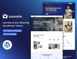 Laundre - Laundry & Dry Cleaning HTML Template.