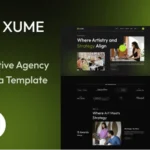XUME - Creative Agency Figma Template