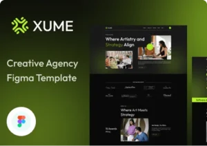 XUME - Creative Agency Figma Template