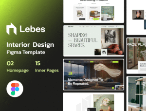 Lebes - Interior Design Figma Template