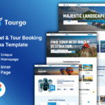 Tourgo - Travel & Tourism Figma Template
