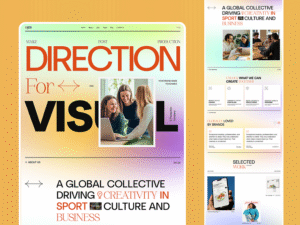 Ageto – Creative Agency Website UI