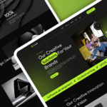 Creative Agency Website Design for Branding, Web & Digital