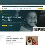 Hopent – Charity & Donation Website & App UI Design