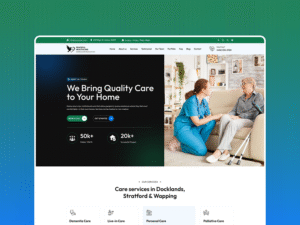 Home Care Services Website